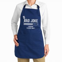 Dad Joke Loading Please Wait Daddy Father Humor Apron