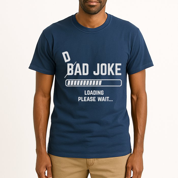 Dad Joke Loading Please Wait Daddy Father Humor Tall T-Shirt