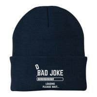 Dad Joke Loading Please Wait Daddy Father Humor Beanie