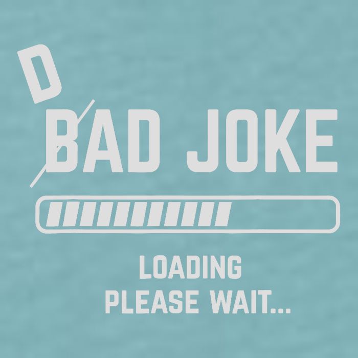 Dad Joke Loading Please Wait Daddy Father Humor Sueded Cloud Jersey T-Shirt