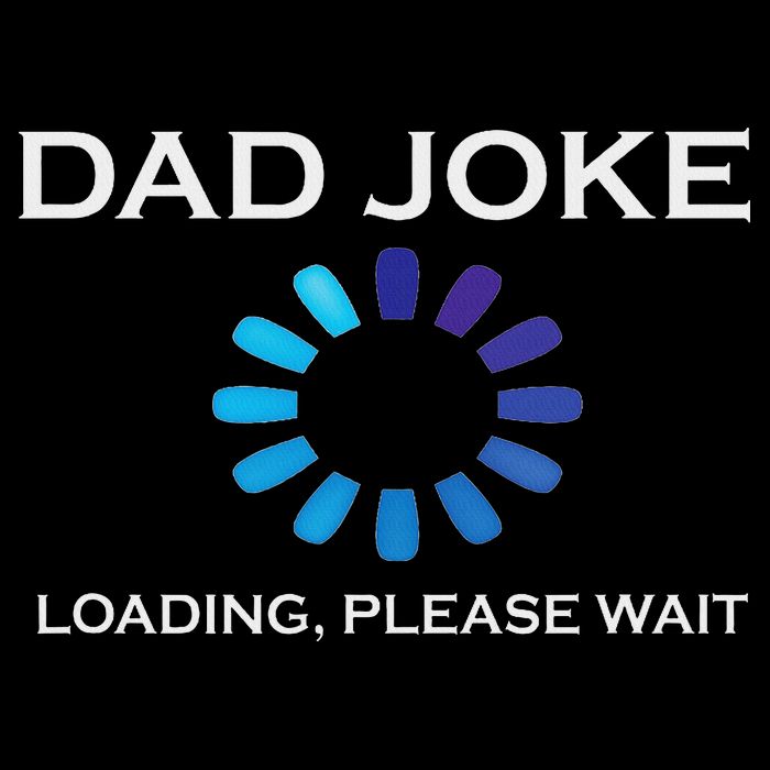Dad Joke Loading Please Wait Funny Mousepad