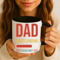Dad Jokes Loading Funny Father T Mug