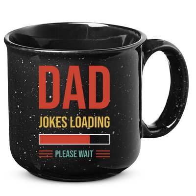 Dad Jokes Loading Funny Father T 15oz Campfire Ceramic Mug