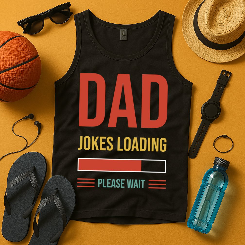 Dad Jokes Loading Funny Father T Tank Top
