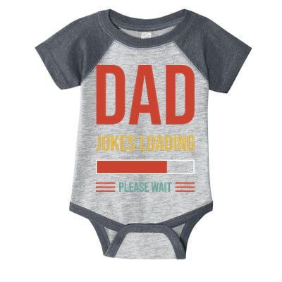 Dad Jokes Loading Funny Father T Infant Baby Jersey Bodysuit