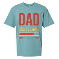 Dad Jokes Loading Funny Father T Sueded Cloud Jersey T-Shirt