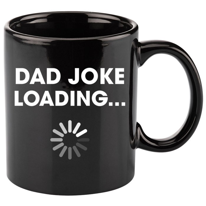Dad Joke Loading Funny Father Grandpa Humor Gift 11oz C Handle Ceramic Mug