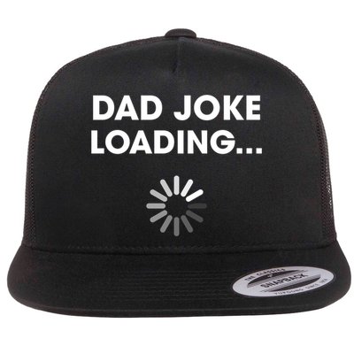 Dad Joke Loading Funny Father Grandpa Humor Gift Flatbill Hat