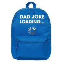 Dad Joke Loading Funny Father Grandpa Humor Gift 16 in Basic Backpack