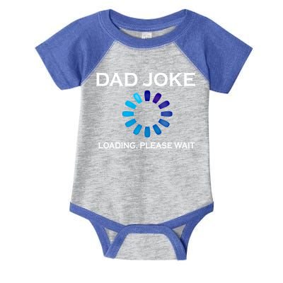 Dad Joke Loading Please Wait Funny Gift Infant Baby Jersey Bodysuit