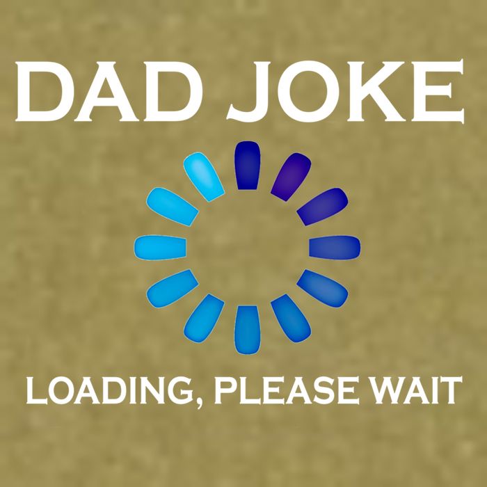 Dad Joke Loading Please Wait Funny Gift Garment-Dyed Women's Muscle Tee