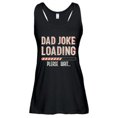 Dad Joke Loading Please Wait Ladies Essential Flowy Tank