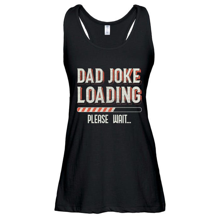 Dad Joke Loading Please Wait Ladies Essential Flowy Tank