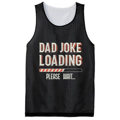 Dad Joke Loading Please Wait Mesh Reversible Basketball Jersey Tank