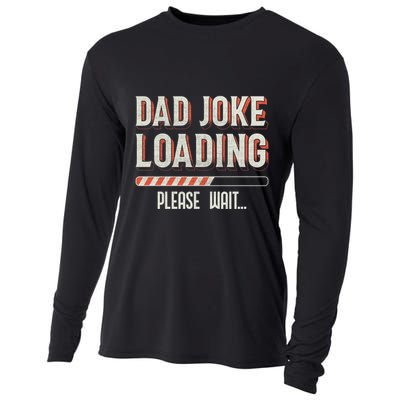 Dad Joke Loading Please Wait Cooling Performance Long Sleeve Crew