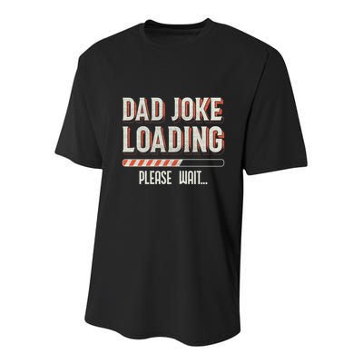 Dad Joke Loading Please Wait Youth Performance Sprint T-Shirt