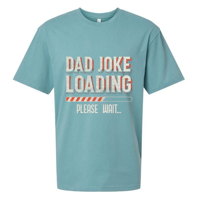 Dad Joke Loading Please Wait Sueded Cloud Jersey T-Shirt