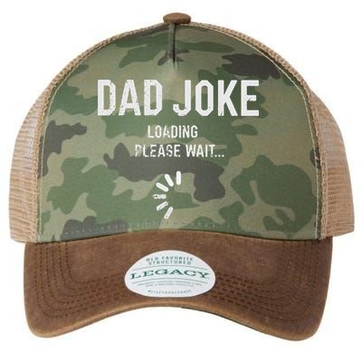 Dad Joke Loading Please Wait Daddy Fathers Day Gift Humor Legacy Tie Dye Trucker Hat