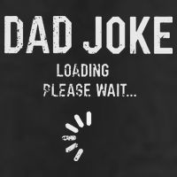 Dad Joke Loading Please Wait Daddy Fathers Day Gift Humor Golf Towel