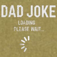 Dad Joke Loading Please Wait Daddy Fathers Day Gift Humor Garment-Dyed Women's Muscle Tee