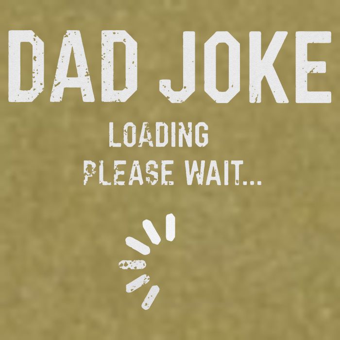Dad Joke Loading Please Wait Daddy Fathers Day Gift Humor Garment-Dyed Women's Muscle Tee