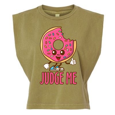 Donut Judge Me Doughnuts Garment-Dyed Women's Muscle Tee