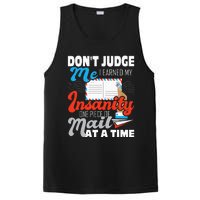 Dont Judge Me Postal Worker Mailman Postman Mail Carrier PosiCharge Competitor Tank