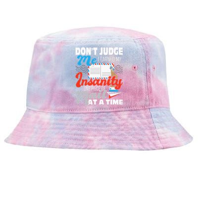 Dont Judge Me Postal Worker Mailman Postman Mail Carrier Tie-Dyed Bucket Hat