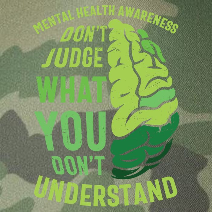 Dont Judge Mental Health Awareness Legacy Tie Dye Trucker Hat
