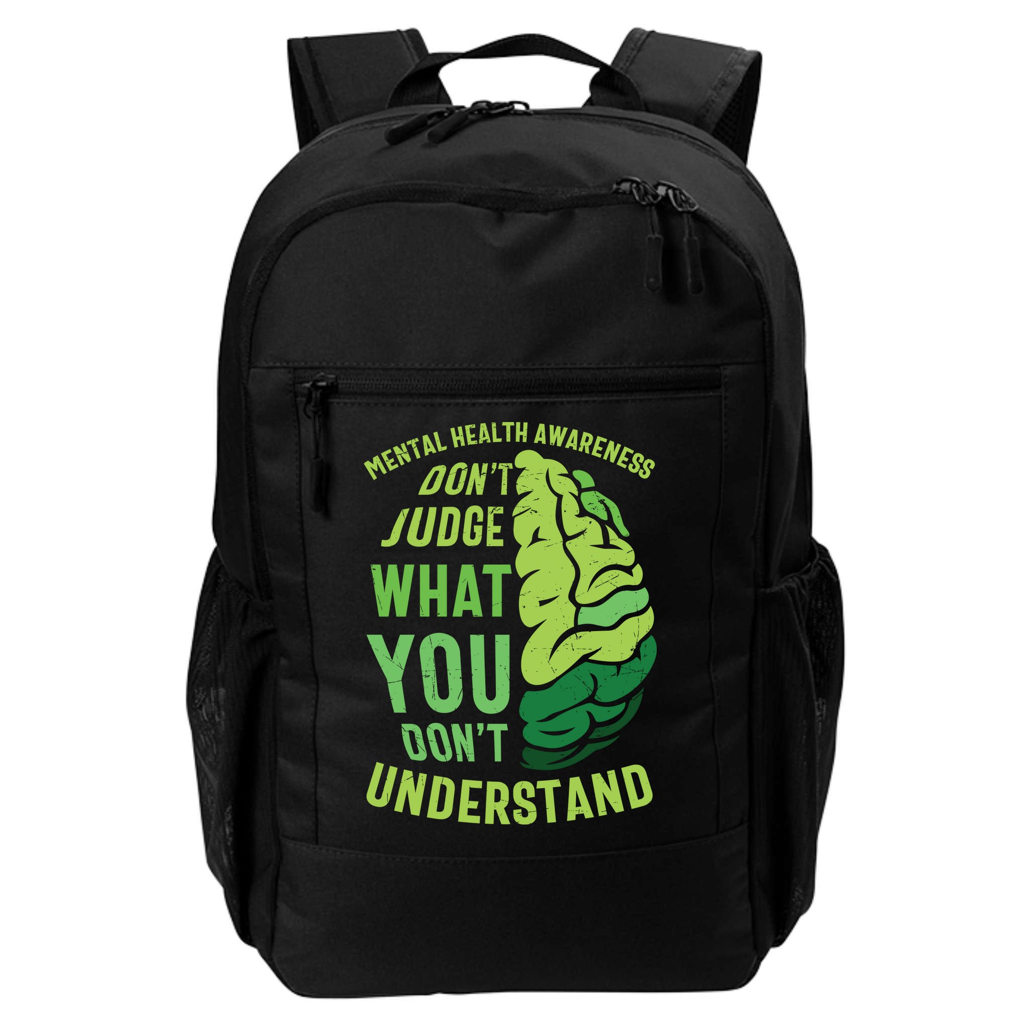 Dont Judge Mental Health Awareness Backpack