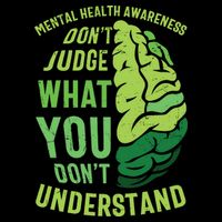 Dont Judge Mental Health Awareness Sustainable Bucket Hat