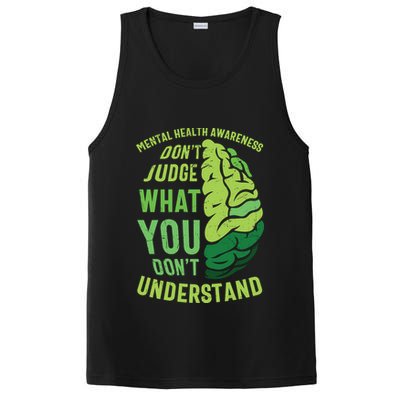 Dont Judge Mental Health Awareness PosiCharge Competitor Tank
