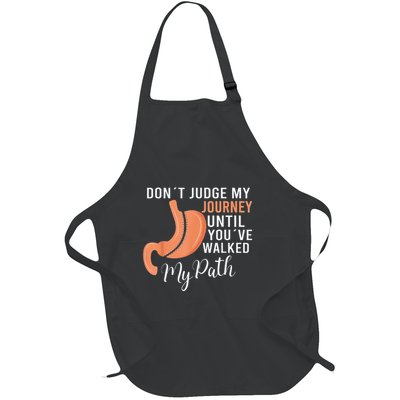 DonT Judge My Journey Until YouVe Walked My Path Full-Length Apron With Pockets