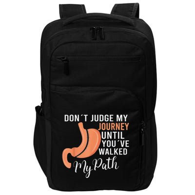 DonT Judge My Journey Until YouVe Walked My Path Impact Tech Backpack