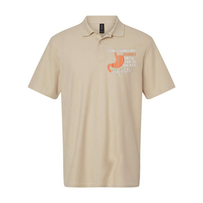 DonT Judge My Journey Until YouVe Walked My Path Softstyle Adult Sport Polo