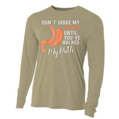 DonT Judge My Journey Until YouVe Walked My Path Cooling Performance Long Sleeve Crew