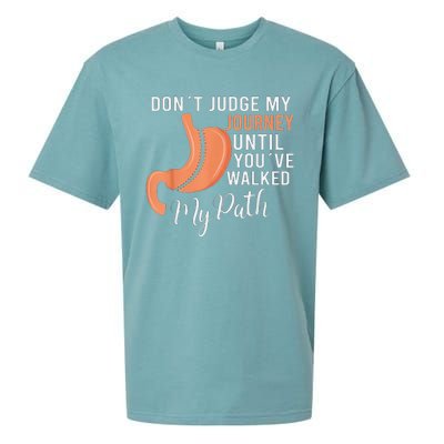 DonT Judge My Journey Until YouVe Walked My Path Sueded Cloud Jersey T-Shirt