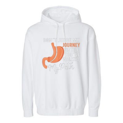 DonT Judge My Journey Until YouVe Walked My Path Garment-Dyed Fleece Hoodie