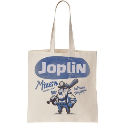 Defunct Joplin Miners Baseball Team Minor League Baseball Team Tote Bag