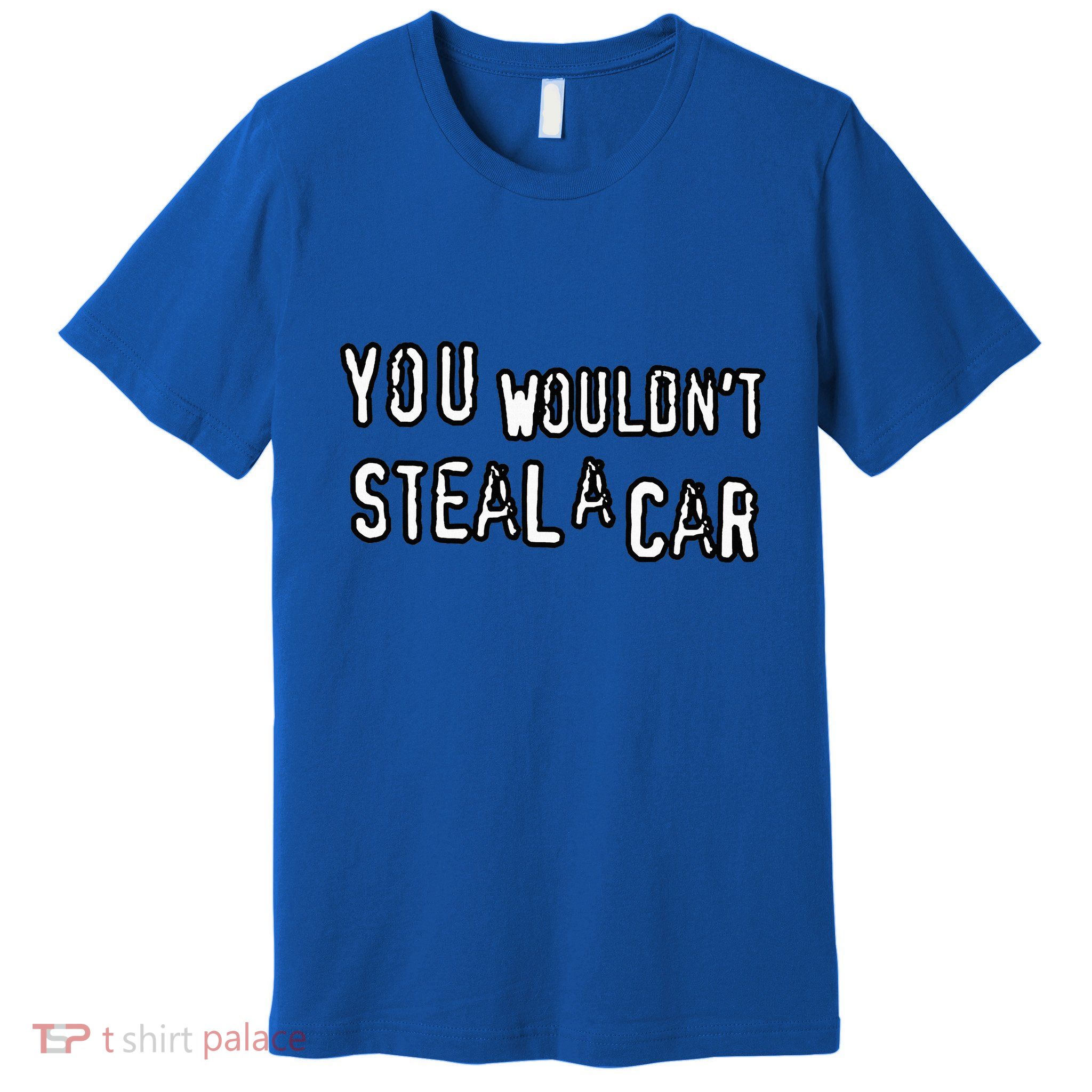 Dad Joke Movie Pirate You Wouldnt Steal A Car Pirate Costume Premium T-Shirt