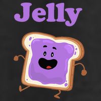 Dancing Jelly Peanut Butter And Jelly 7 Panel Mesh Trucker Snapback Hat