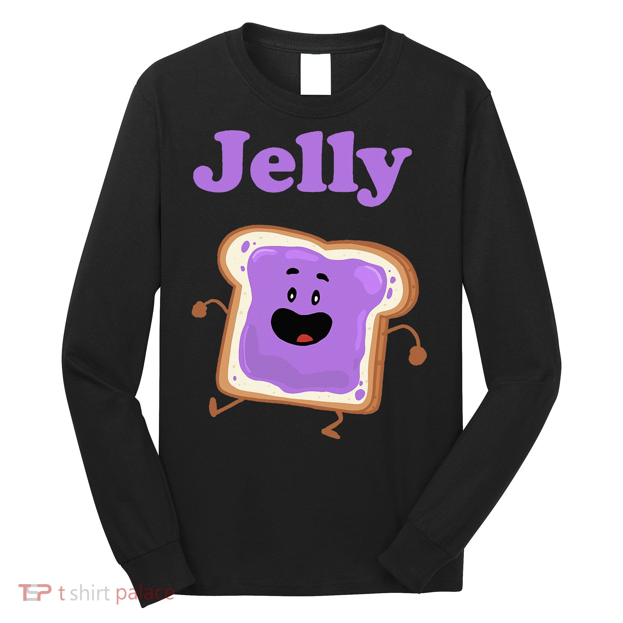Dancing Jelly Peanut Butter And Jelly Long Sleeve Shirt