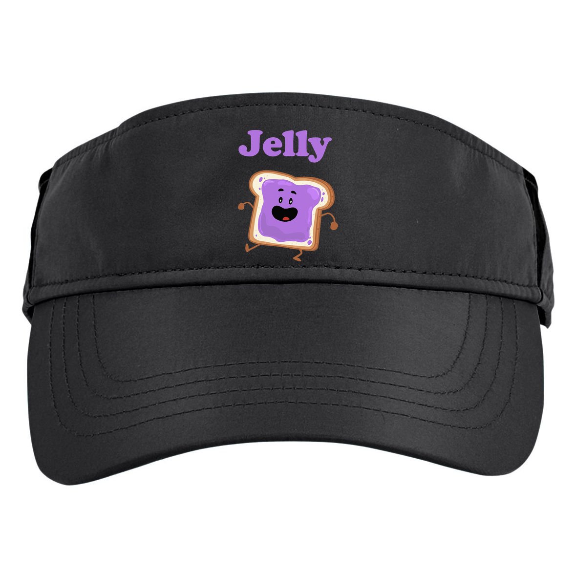 Dancing Jelly Peanut Butter And Jelly Adult Drive Performance Visor