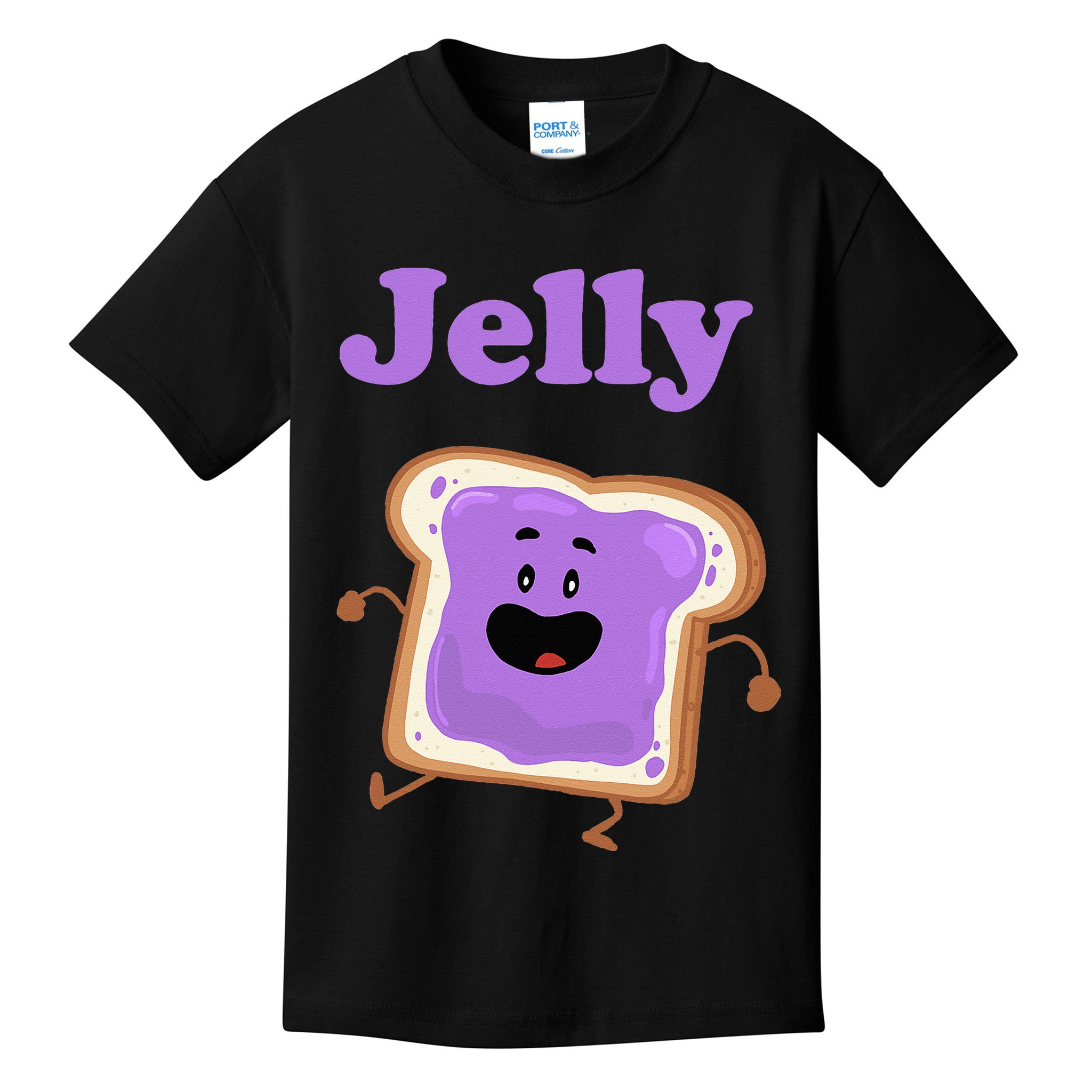 Dancing Jelly Peanut Butter And Jelly Kids T-Shirt