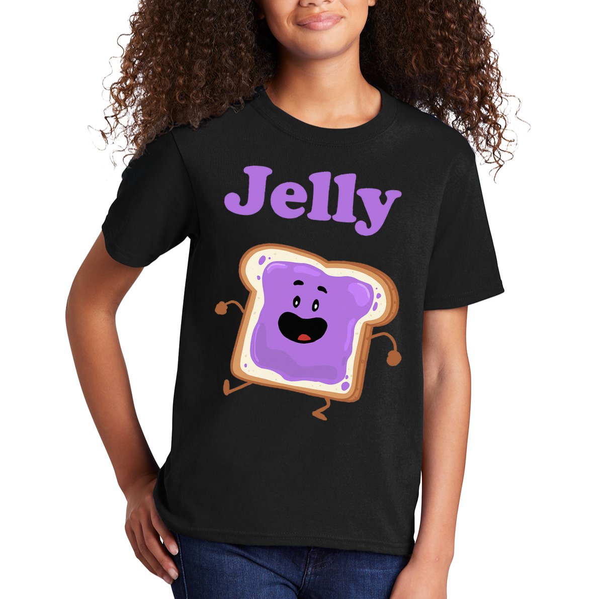 Dancing Jelly Peanut Butter And Jelly Kids T-Shirt
