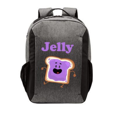 Dancing Jelly Peanut Butter And Jelly Vector Backpack