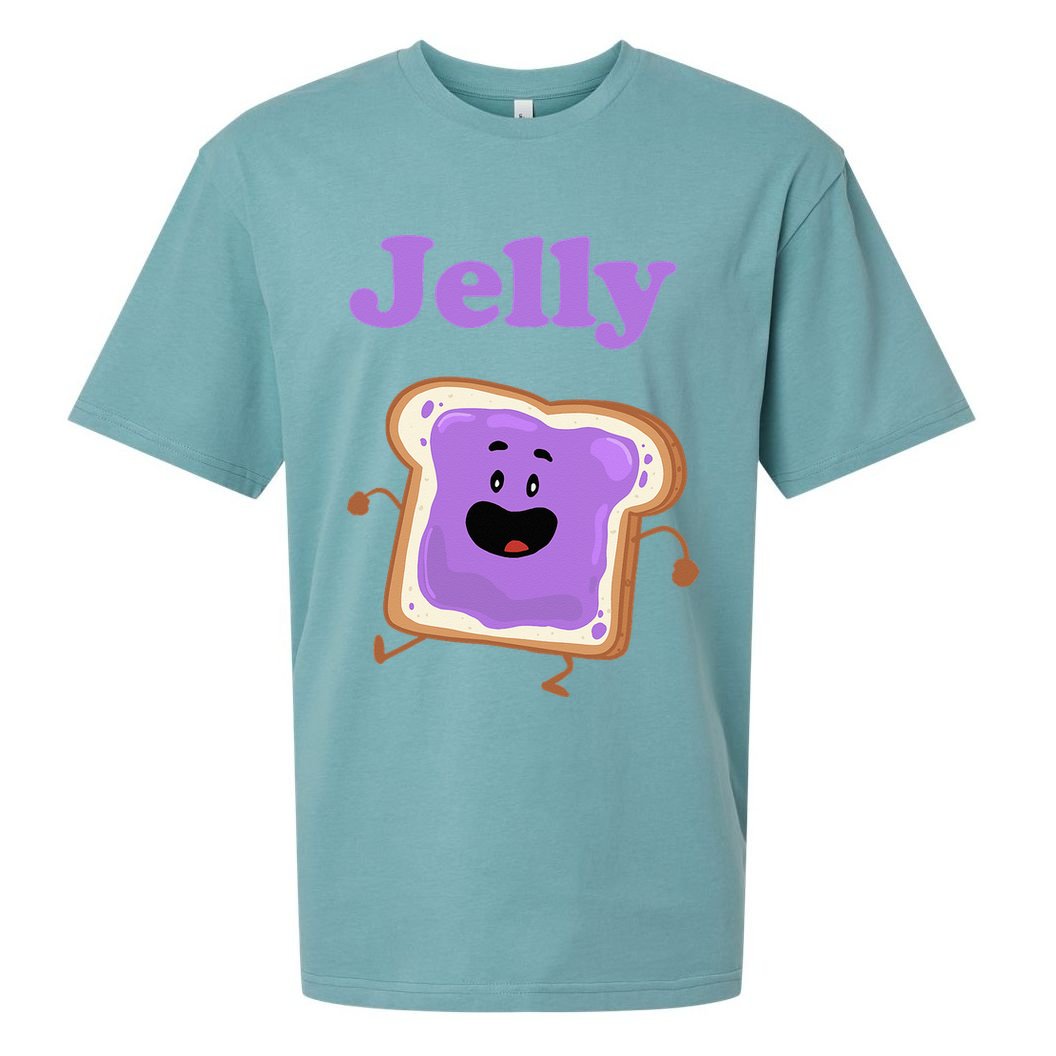 Dancing Jelly Peanut Butter And Jelly Sueded Cloud Jersey T-Shirt