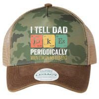 Dad Jokes Periodically Element Legacy Tie Dye Trucker Hat