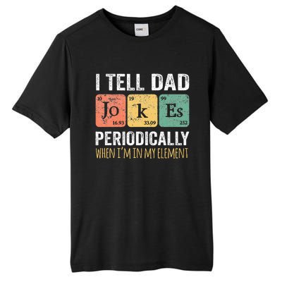 Dad Jokes Periodically Element Tall Fusion ChromaSoft Performance T-Shirt