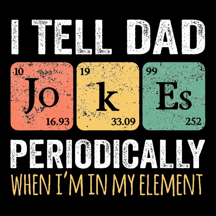 Dad Jokes Periodically Element Bucket Hat
